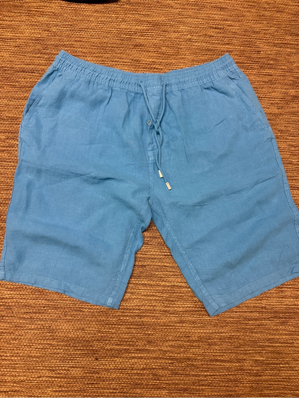 Vilebrequin Light Blue Elastic Waist Shorts